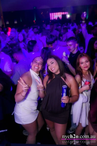 Happy guests enjoying the premium all-inclusive New Years Eve party