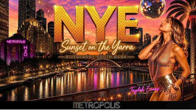 Tickets on sale now for H2o's New Years Eve waterfront party 2026 in Melbourne.